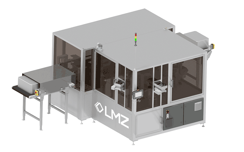 CAD-Modell 484 Vollautomatische Montage Prüfung LMZ Kundenprojekt